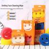 Cute Smiley Face Loofah Sponge Scrubber for Kitchen and Dishwashing