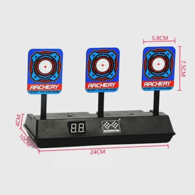 Инфракрасный игрушечный пистолет: Боковой прицел, шлем, мишень для подсчета очков, фонарик из сплава, голографический прицел с красной точкой.