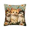 Pillow Cover Adorable AnimalPrinted Novelty Pillow Case For Chair Sofa Home Decor Pillowcases