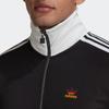 adidas Спортивный топ Originals Fb Nations с вышитым логотипом и полосками, мужские куртки черного цвета HK7408