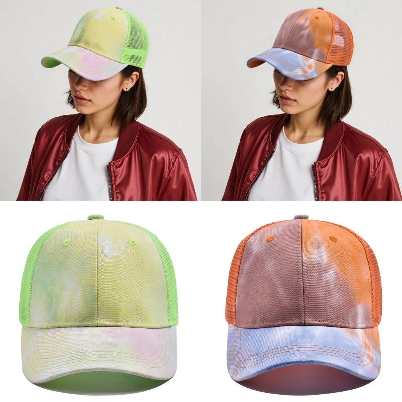 Baseball Hat for Girls Women Modern Mesh Casual Hat for Sports Gym Mountain Camping Hat Outdoor Activity