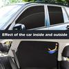 4 шт./компл. Магнитный солнцезащитный козырек для автомобиля, черная сетчатая шторка для защиты от ультрафиолета, боковое заднее окно летом, автомобильные принадлежности