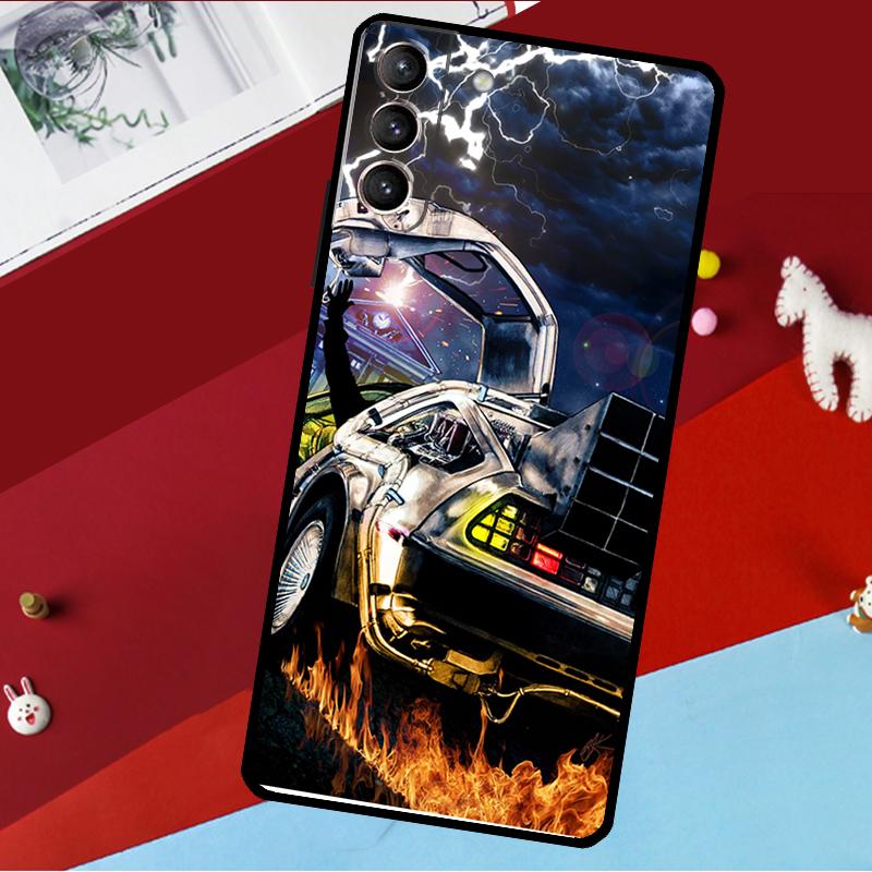 Назад в будущее Чехол для Samsung Galaxy S25 S24 S21 S22 S20 Ultra S9 S10 Plus S23 FE S24 FE Чехол для телефона