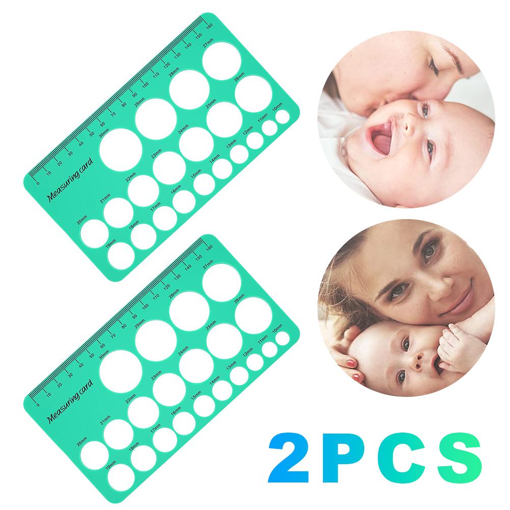 Силиконовая линейка для измерения фланца груди, гладкий фланец, измерительный инструмент, мягкий, безопасный, легкий, идеальный подарок, нетоксичный аксессуар для кормления