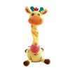 Adjustable Volume Dancing Talking Giraffe Toy with 10 Songs Swaying Dancing Giraffe  1-3 Years Old