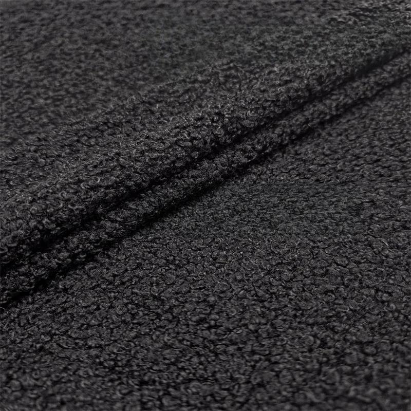 100x160cm Fur Plain Stretch Fabric for Children's Clothes Dolls Sewing Winter Coats White Teddy Hair Plush Cloth Smooth Drape