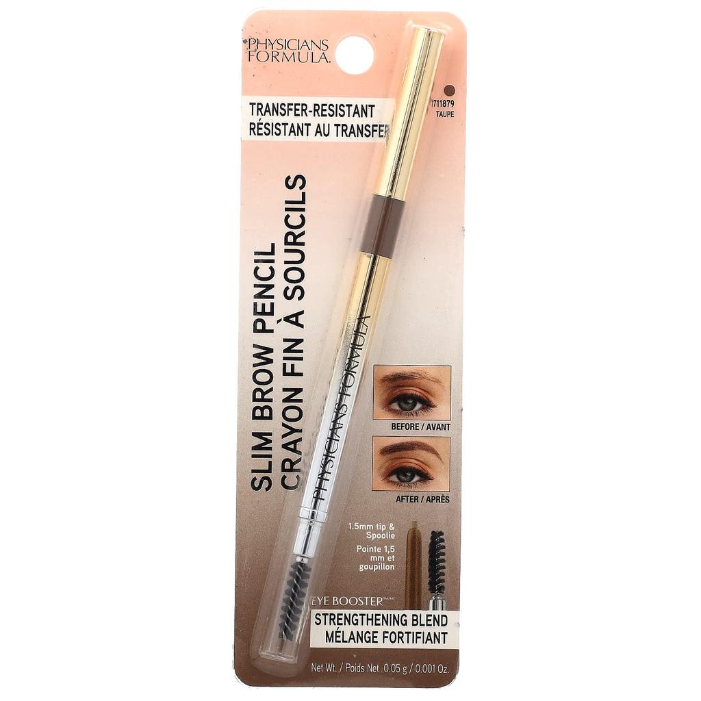 Eye Booster Slim Brow Pencil, Taupe, 1 Pencil, 0.05G(0.001Oz)
