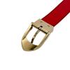 LOUIS VUITTON Epi Red belt Epi Leather Red Used