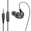 Оригинальные наушники QKZ AK6 Copper Driver HiFi, проводные, спортивные, с басами, стереогарнитура, музыкальные наушники-вкладыши 3,5 мм с микрофоном