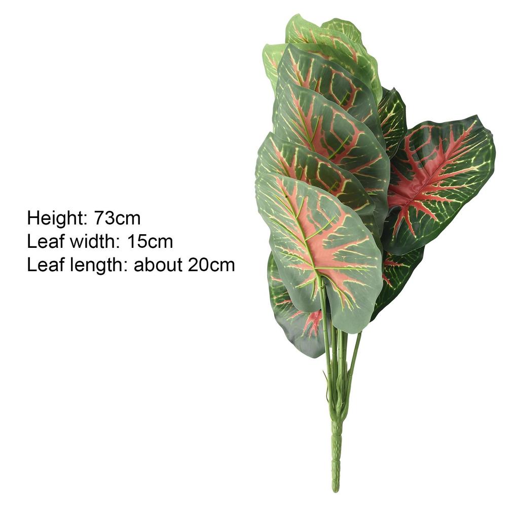 Имитация растения в скандинавском стиле для украшения дома, яркая и реалистичная