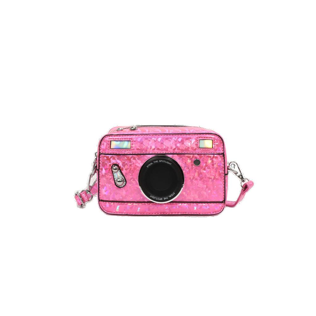 2025 New Korean College Style Contrasting Color Camera Bag Female Foreign Style Commuting Versatile Trend Shoulder Messenger Bag