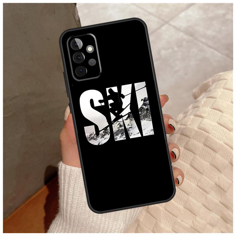 Skiing Snow Snowboard Ski For Samsung Galaxy A36 A56 A16 A26 A06 A52 A53 A33 A13 A34 A54 A14 A15 A35 A55 A22 A32 Case
