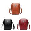 Pu Phone Bag Womens Small Crossbody Purse With Flap Closure For Daily Use