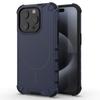 For iPhone 15 Pro Magnetic Case Corrugated Texture Heat Dissipation Shockproof TPU+PC Phone Back Cover