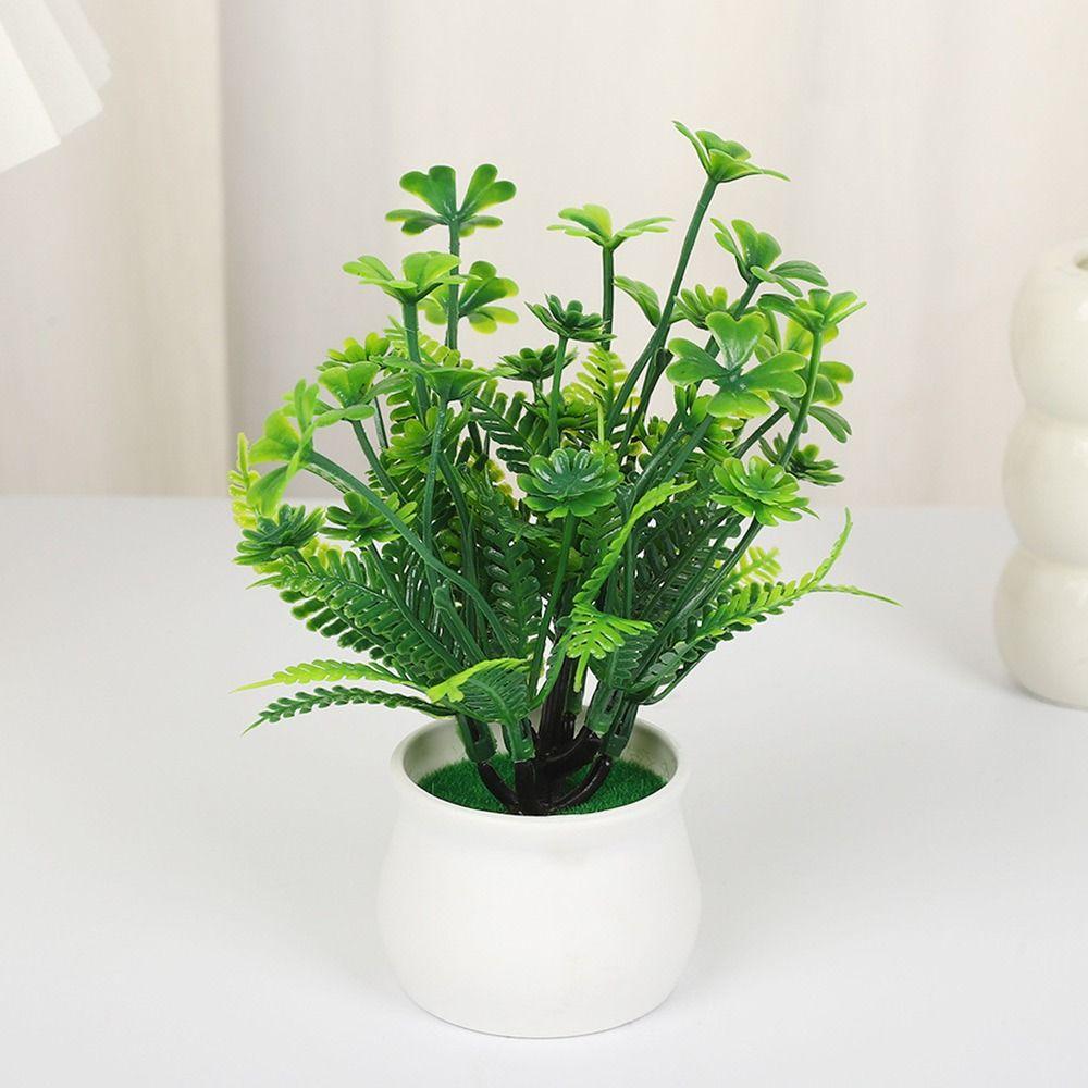 Зеленые реалистичные растения в горшках Алоэ Трава Искусственная трава Подарочные горшки Искусственные растения Бонсай