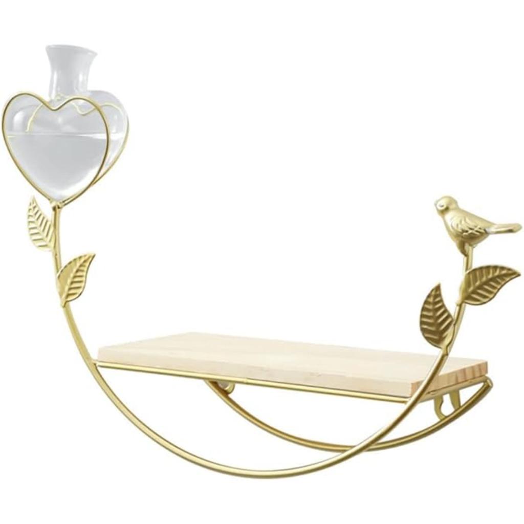 1 комплект настенных полок, винтажная плавающая полка с бабочками, декоративная геометрическая подвесная полка для специй для спальни, кухни, ванной комнаты, дивана, фонового настенного декора