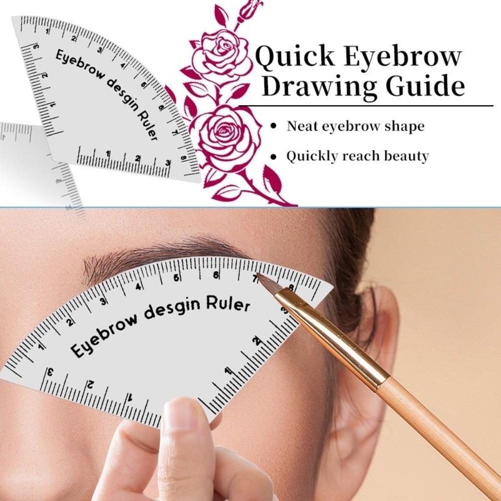 Shaping Brow Shaping Stencil Durable Drawing Eyebrow Desgin Ruler  Tattoo Supplies
