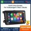 7-дюймовый мультимедийный дисплей CarPlay для Volkswagen, SEAT, Skoda (Модели 2003-2015 гг.)