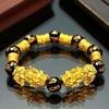 Black Obsidian Pi Xiu Wealth Bracelet
