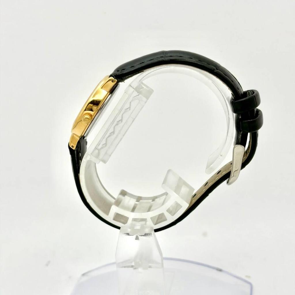 Used [New Battery] SEIKO AVENUE Ladies Watch Gold 1F21-0C40 4N0740 New Belt