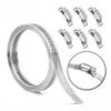 12.7Mm Width Stainless Steel 304 Worm Clamp Hose Strap With Fasteners Adjustable Diy Ducting Clamp