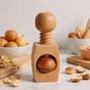 Walnut Cracker Manual Wooden Walnut Cracker Nut Clip Portable Sheller Opener for Hazelnuts Pecans Chestnuts Daily Cooking Snacks
