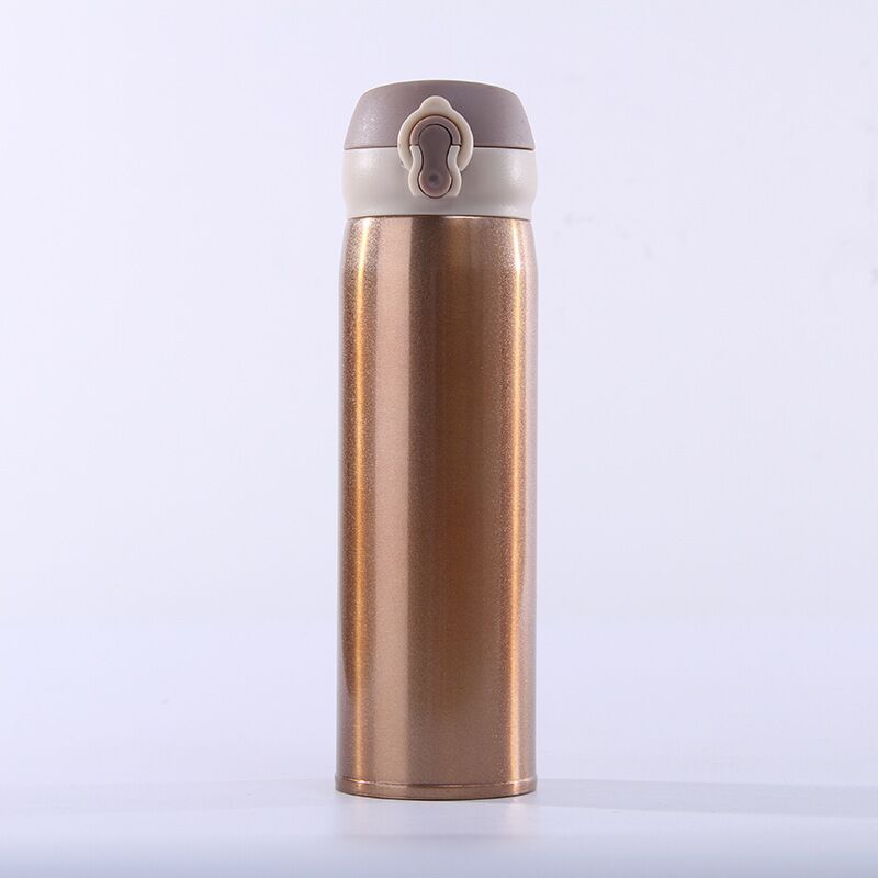 304 Stainless Steel Bounce Cover Thermos Cup Car Water Cup Opening Commemorative Advertising Gift Cup