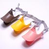 Soft Silicone Anti Bite Duck Bill Dog Muzzle Adjustable Strap Stop Barking for Puppy Small Dogs Outdoor Walking Supplies