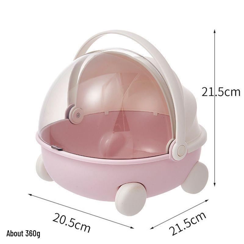 Переносная дышащая клетка для хомяков, декоративных крыс и шиншилл: Противоударная, Не позволяющая сбежать транспортная коробка