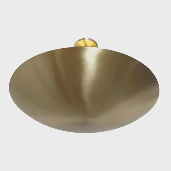 Handmade Mid-Century Flush Mount Ceiling Pendant Light Entryways, Hallways, Bedrooms, Office, Home Decor Gift