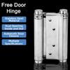 Self-closing Hinge Double Spring Hinge Adjustable Tension Wear-resistant Compact Structure Multi-layer Processing