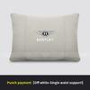 Car Headrest Neck Support Lumbar Cushion Soft Neck Pillow For Bentley Continental GT MULLINER Bentayga Flying Hurtling Spurlogo TH0