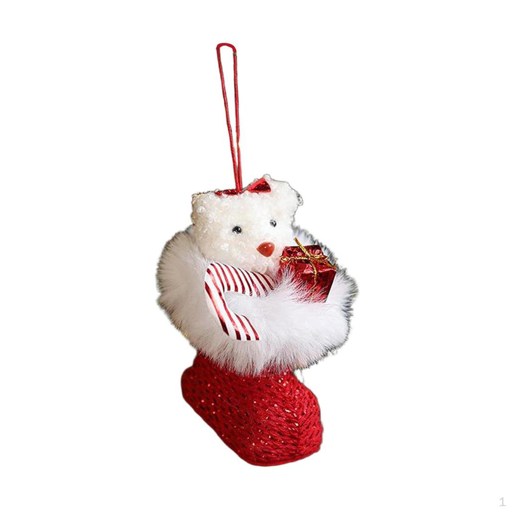 Christmas Tree Bear Hanging Decoration Pendant Ornament Xmas