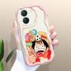 Милый мультяшный узор, кремовая текстура, мягкий силиконовый чехол с волнистыми краями, чехол для телефона для Vivo