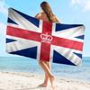 UK England Flag Big Microfiber Beach Towels Quick Dry Towel Sand Beach Towels Pool Towel for Travel Swim Pool Yoga