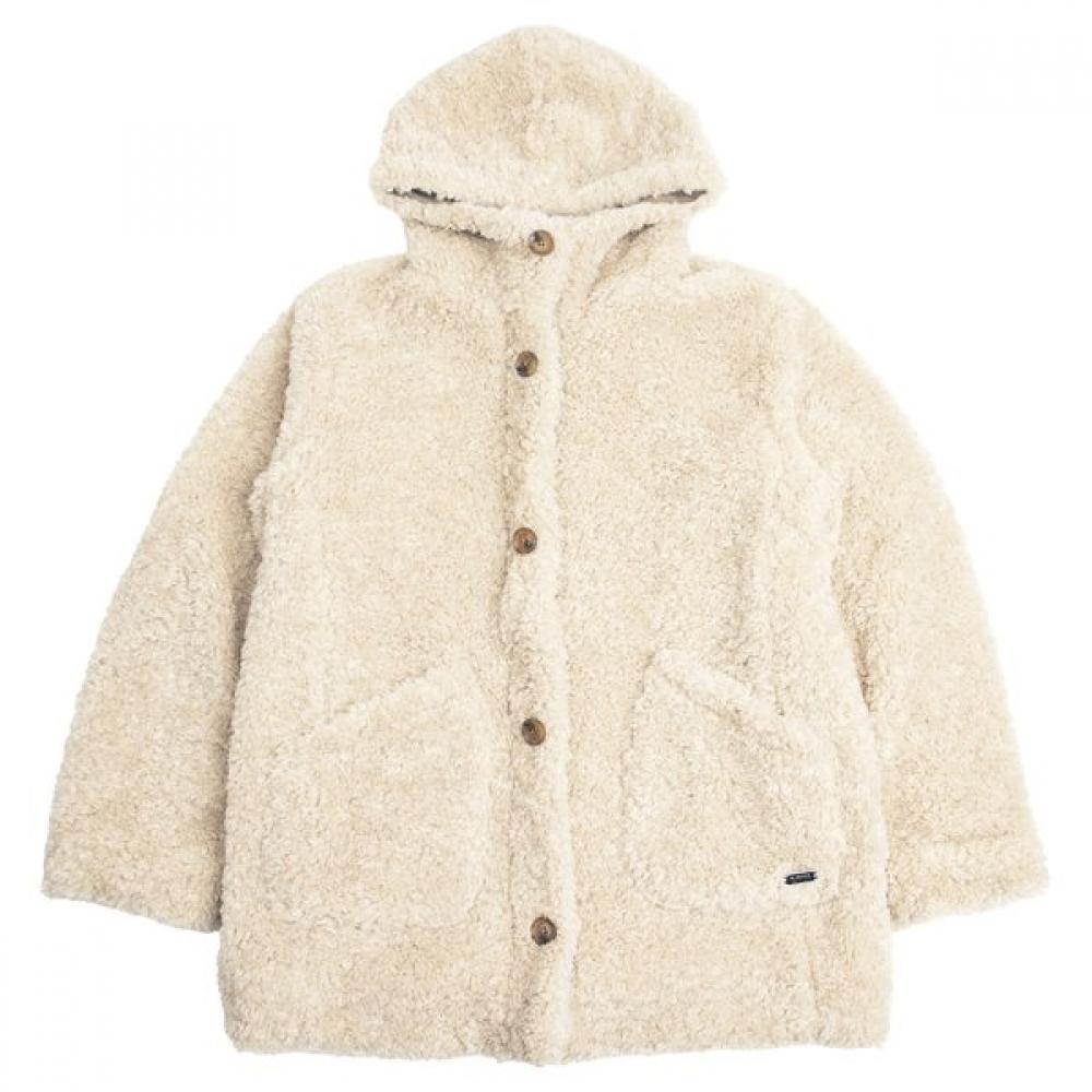 Bluetail Beige Shearling Coat Azh4ct01bg