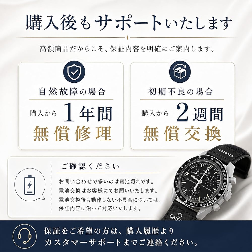 Часы Omega x Swatch Uranus, водонепроницаемые, унисекс, с упаковкой