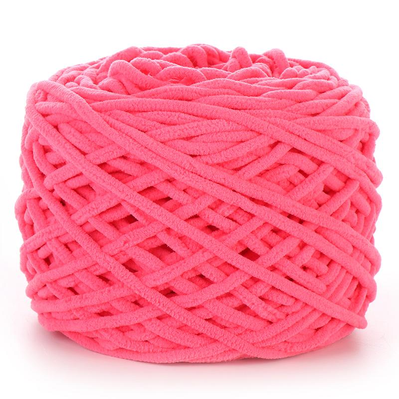 Рукоделие Вязание крючком Пряжа Однорядная нить Крючок Нитка для обуви Толстая линия Домашние тапочки Шарф Подушка Монохромный однотонный цветной клубок ниток