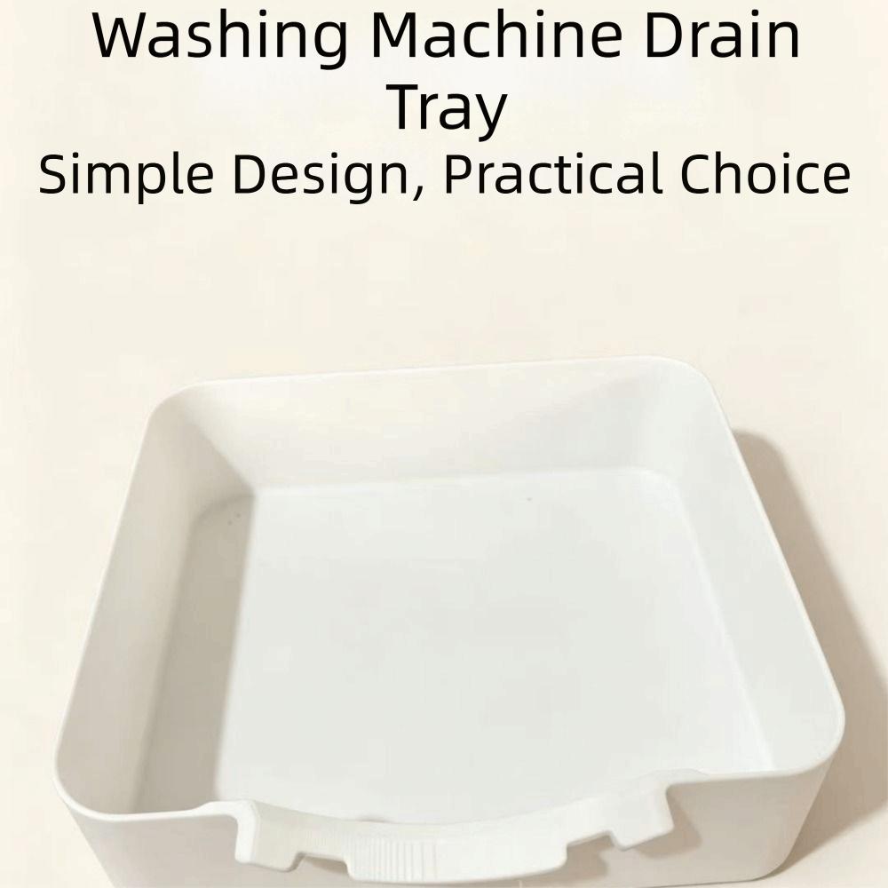 Anti-Spill Drain Water Catch Bucket 3D Printing Washer Drain Pan Pump Filter Drain Bucket Home Use