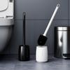 1 комплект силиконовой головки для туалетной щетки с функцией быстрого слива, настенное или напольное исполнение, аксессуар для чистки ванной комнаты