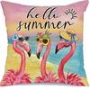 Summer Hot Style Ocean Style Pillow Beach Shell Pattern Blue Pillow Case Home Sofa Pillow Case Cushion Cover