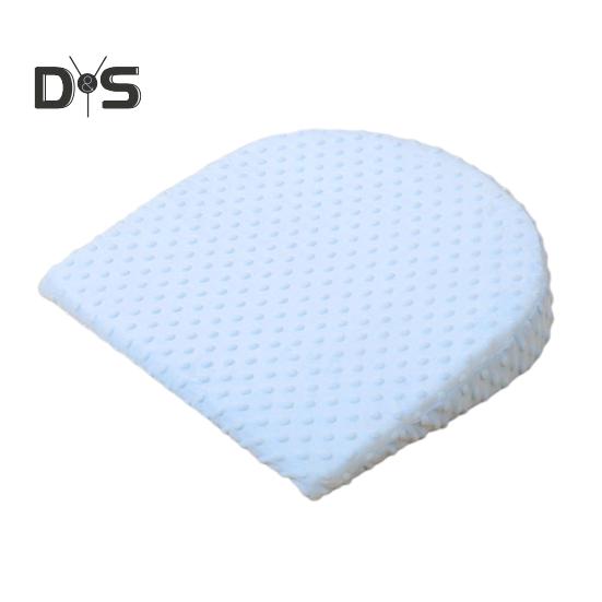 Подушка для кормления ребенка Подушка с эффектом памяти из пены с клиновидной формой и съемным чехлом Двусторонняя подушка для кормления ребенка для сна и кормления грудью