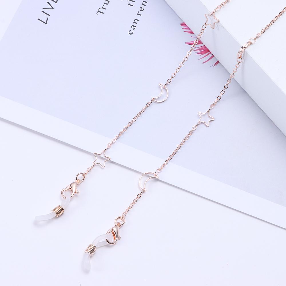 Holder Anti-lost Neck Straps Sunglasses Chain Punk Jewelry Mask Lanyards Alloy Eyeglasses Chains