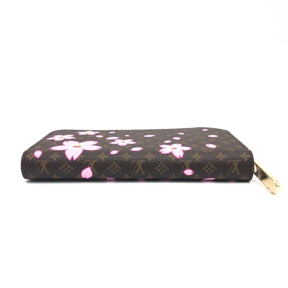 Louis Vuitton M13433 Murakami Takashi Monogram Zippy Wallet Cherry Blossom