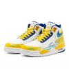 Nike Flight Legacy Амортизация Нескользящие Износостойкие Водонепроницаемые Средняя высота Мужские Баскетбольные Кроссовки Мужские Желтые BQ4212-102(Команда942-)