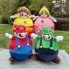 Набор мягких игрушек Super Mario Bros Wonder с Марио, Луиджи, Пич и Дейзи. Идеальный рождественский подарок