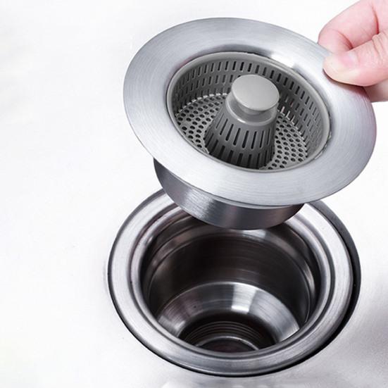 Фильтр-корзина для мойки из нержавеющей стали, устойчивая к коррозии, предотвращает засорение и утечку