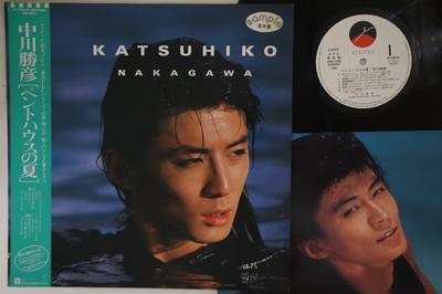 LP Пластинка KATSUHIKO NAKAGAWA - Penthouse no Natsu K12515PROMO ELEKTRA 1985 Япония Оби Японская Поп/Рок Б/У
