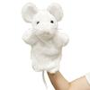 Cartoon White Cute Gray Mouse Yellow Cat Plush Puppet For Children Playing Role