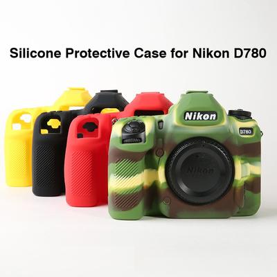 Силиконовый защитный чехол для зеркальной камеры Nikon D780, D780 Силиконовая защитная оболочка/крышка, Цвет макарон для беззеркальной камеры